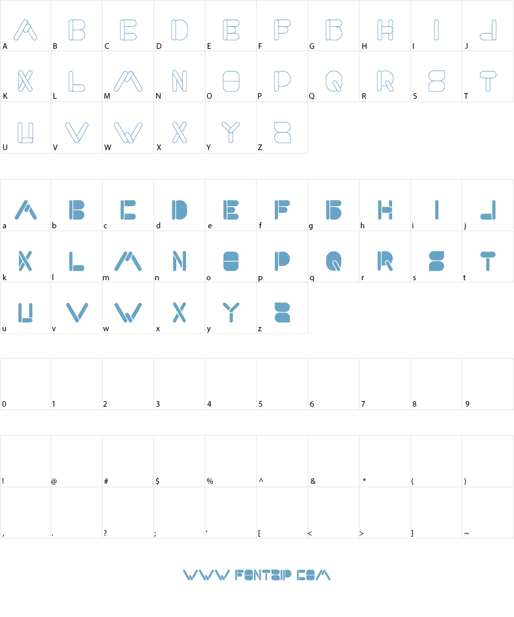 MAXIMUM KILOMETER Font Character
